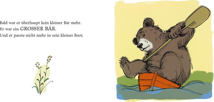 Produktbild Der kleine Bär und sein kleines Boot (Deutsch, Eve Bunting, Nancy Carpenter, 2011)