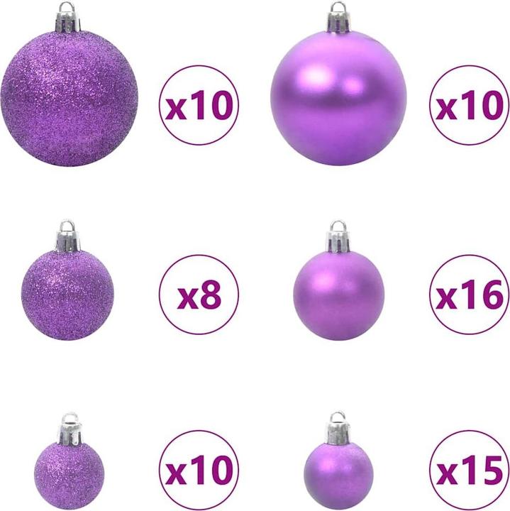 Actual product image vidaXL Weihnachtsbaum Dekoration (240 cm)