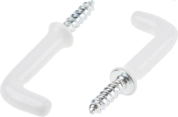 Produktbild RS PRO Einschraub Haken PVC, 20mm