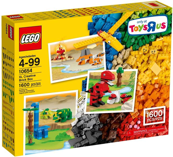 Produktbild LEGO Classic 10654 Riesengrosse Bausteine-Box (10654, LEGO Classic)