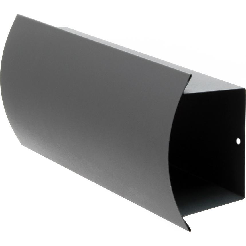 Thumbnail - Wiltec, Briefkasten, Zeitungsfach V2 Anthrazit 320x80x140mm Zeitungsrolle Wandmontage Stahl