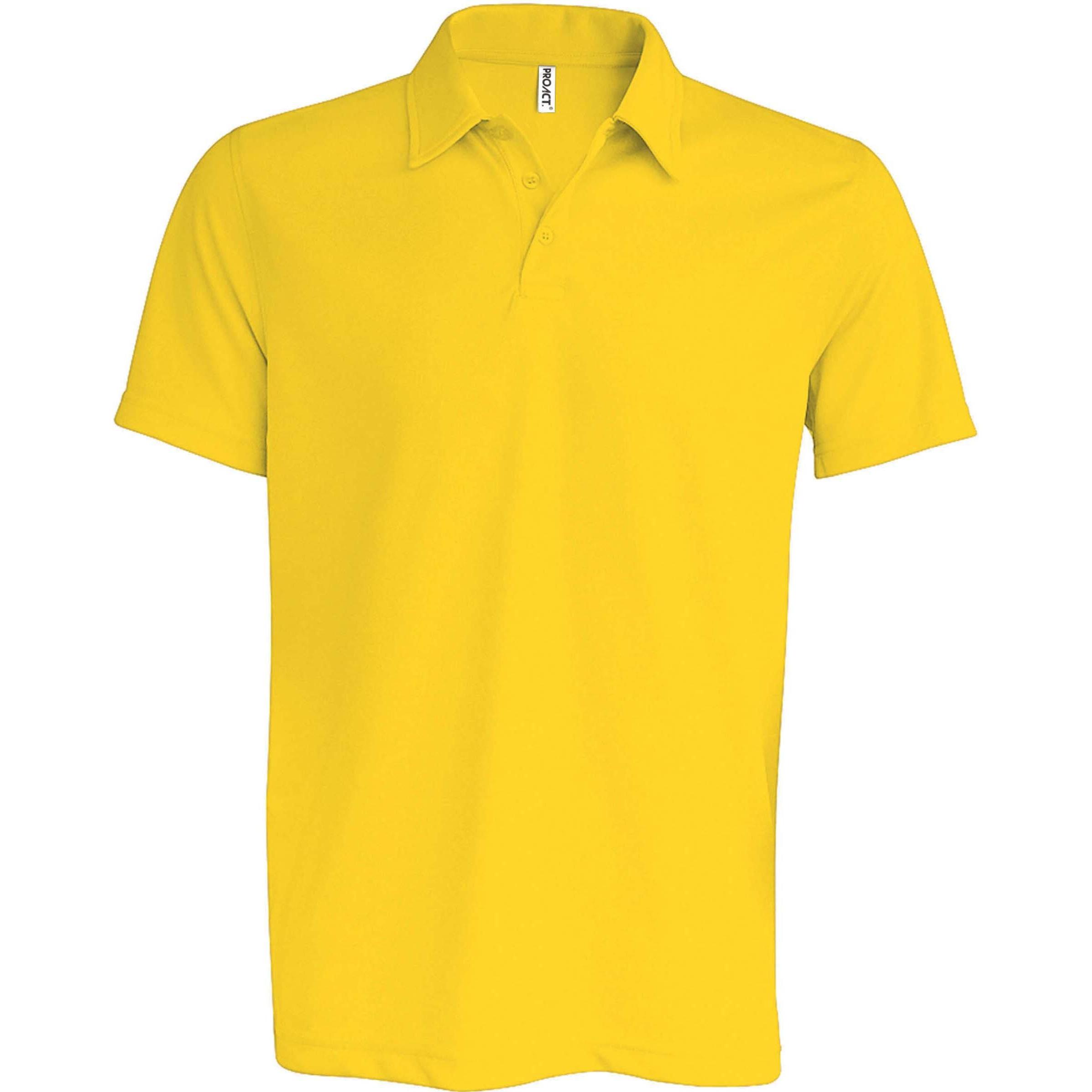 Proact, Herren, Sportshirt, Sport (3XL), Gelb, 3XL