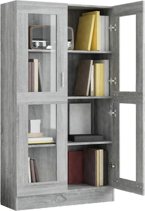 Produktbild vidaXL Vitrinenschrank (82.50 x 30.50 x 150 cm)