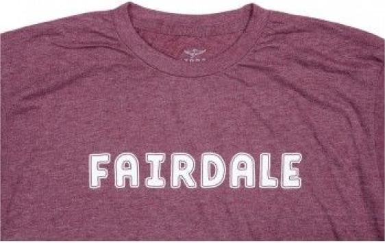 Actual product image Fairdale Outline Heather Burgundy T.l (L)