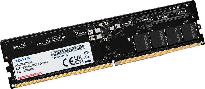 Actual product image Adata DDR5 16GB 5600-46 Premier Tray Single Tray (1 x 16GB, 5600 MHz, DDR5 RAM, DIMM)