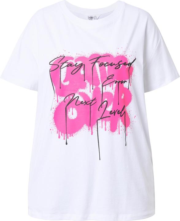 Image du produit Angel of Style T-Shirt, oversized, Graffitti-Schriftzug (50)