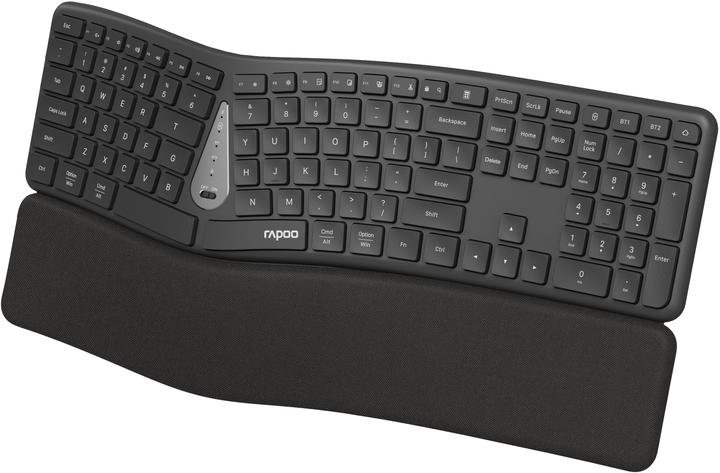 Rapoo Clavier ergonomique E8810M (CH, Sans fil)
