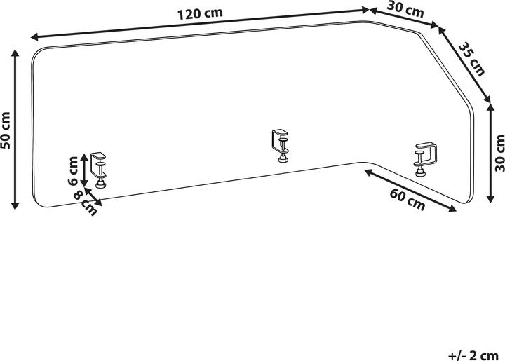 Produktbild Beliani Foldy (120 x 50 cm)