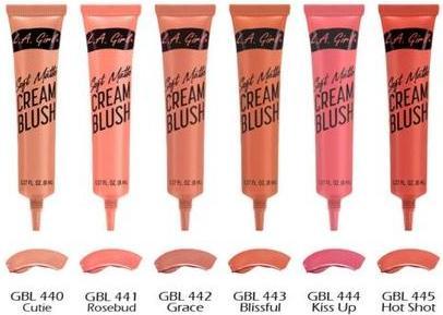 Actual product image L.A. Girl LA GIRL Soft Matte Cream Blush Cheeks Pick Your Color Joy's Cosmetics