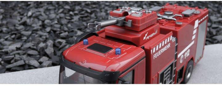 Actual product image Amewi Mercedes Benz Fire Truck Electric Brushed Truck 2WD 1:18 RTR (RTR Ready-to-Run)