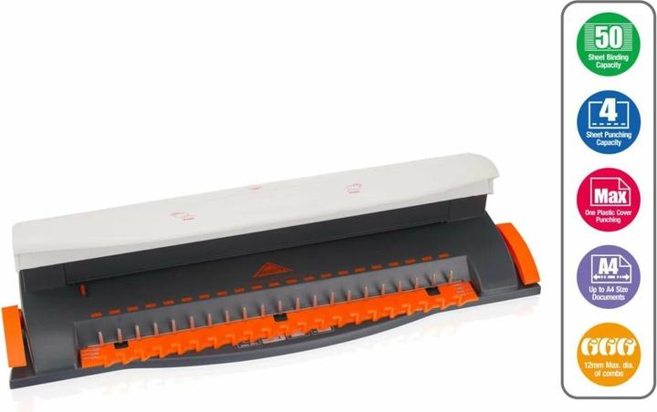 Actual product image Peach Personal Binder (Comb binding)