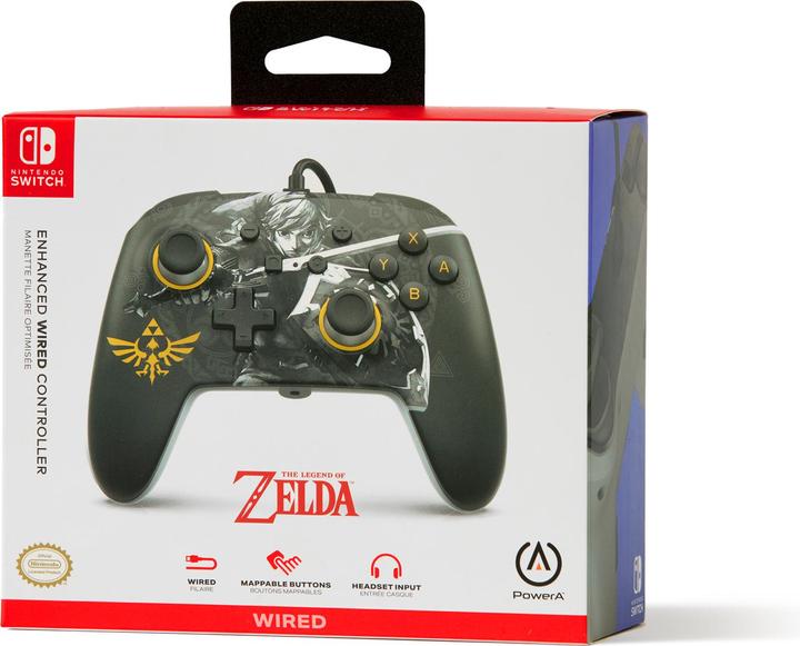 Produktbild PowerA Verbesserter kabelgebundener PowerA-Controller für Nintendo Switch - Battle-Ready Link (Switch)