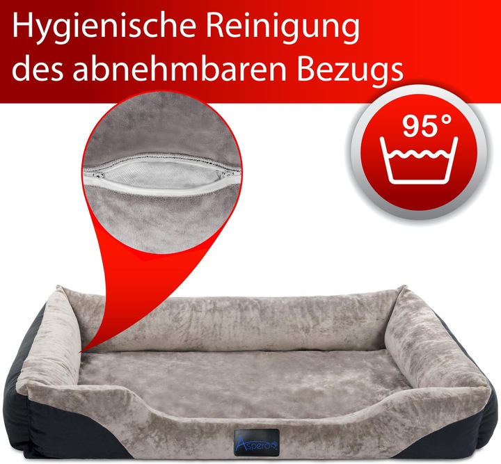 Actual product image Aspero Dog Bed Hanko - 8611 (Dog)