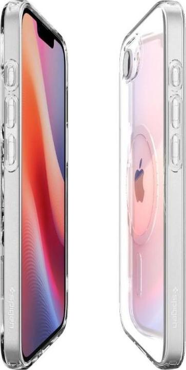 Actual product image Spigen Liquid Crystal MagFit TPU Back Cover Durchsichtig Apple iPhone 16e (Apple iPhone 16e)