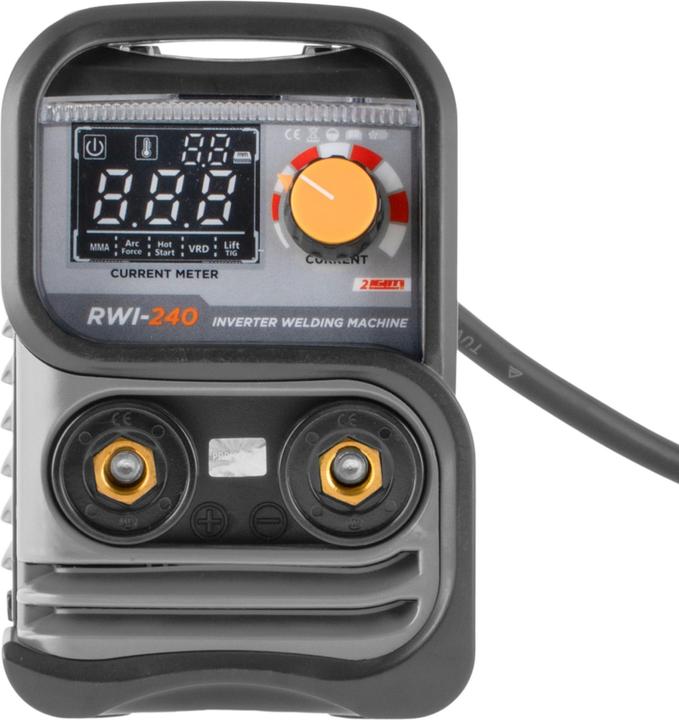 Actual product image Procraft Industrial RWI-240 Inverter Schweissgerät 4 kW 20 - 140 A MMA TIG Lift