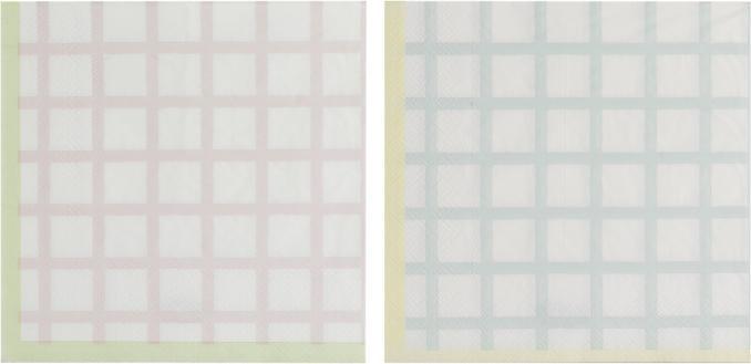 Image du produit Ginger Ray Karo (16 pcs, 33 x 33 cm)