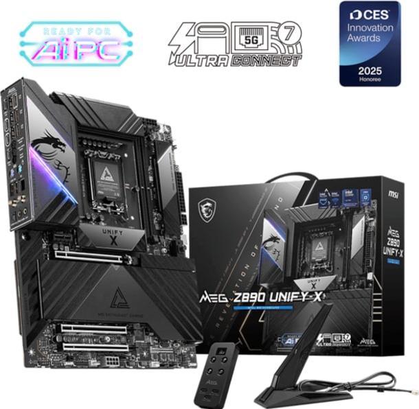 Productafbeelding MSI MEG Z890 UNIFY-X (LGA 1851, Intel Z890, ATX)