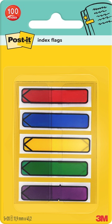 Post-it Index Arrow Dispenser (11.9 x 43.2 mm)