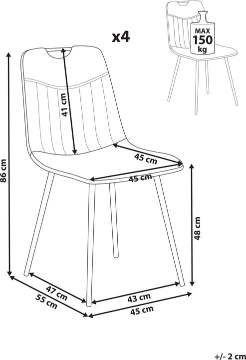 Produktbild Beliani Argyle