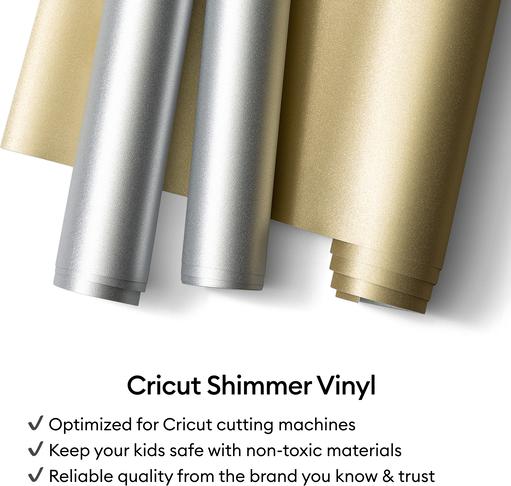 Produktbild Cricut PVP SHIMMER SILVER 12X48