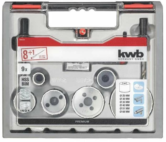 Produktbild kwb Bimetall Lochsägen Set (20 mm, 30 mm, 35 mm, 40 mm, 51 mm, 68 mm)