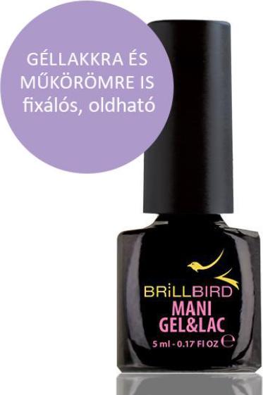 BrillBird Top Mani Gel&Lac 5ml (UV-Gel Lack)