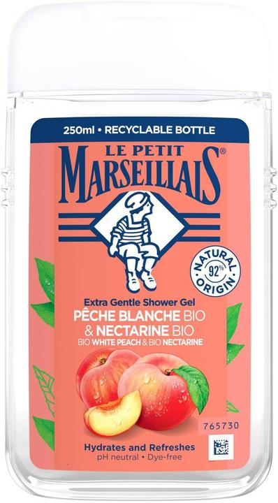 Image du produit Le Petit Marseillais Pêche & nectarine bio (250 ml)