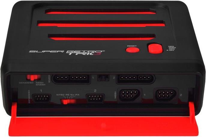 Produktbild Super Retro TRIO - PAL Console incl. 2 Controllers (NES/SNES/MD)