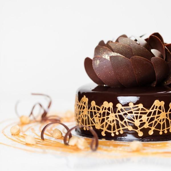 Actual product image Saracino Chocolate Mirror Glaze (1 pcs.)