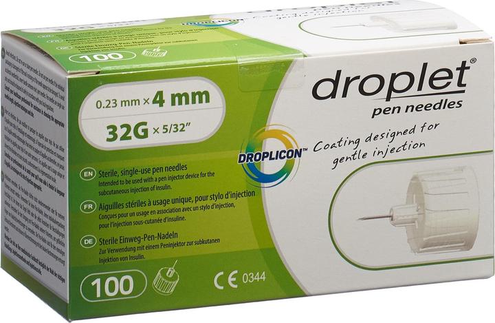 Produktbild Droplet Pen Nadeln 4mm 100 Stk