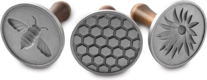 Actual product image Nordic Ware Honey Bees Cookie Stamps