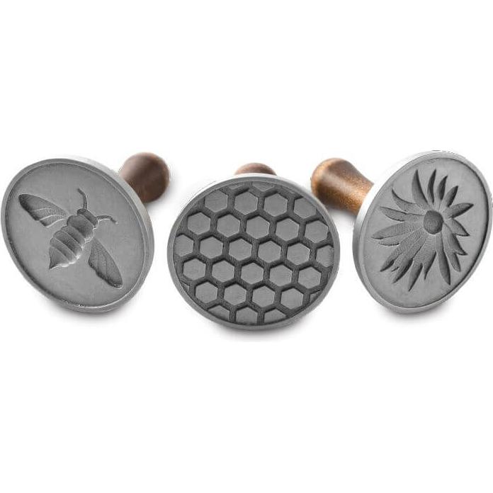 3x Nordic Ware Honey Bees Cookie Stamps, Ausstechformen