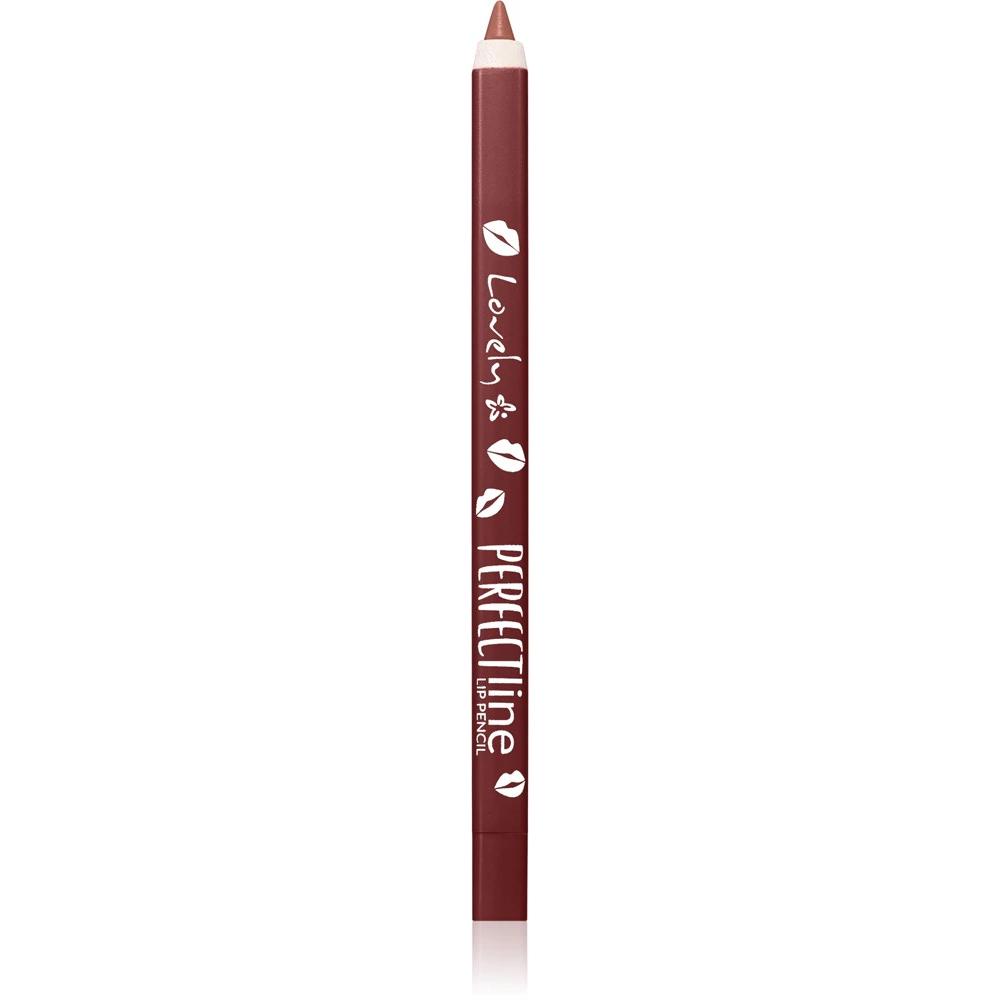 Lovely Marrone Matita Labbra, Matita Labbra Perfect Line Lip Liner 08 (08)