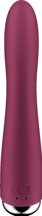 Actual product image Satisfyer Spinning Vibe 1 G-Spot Rotator Vibrator Red