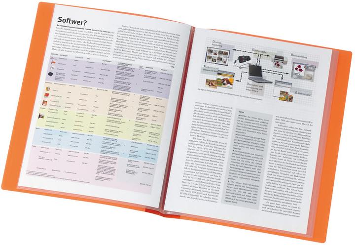 Produktbild Kolma Sichtbuch Easy A4 mit 20 Taschen orange (A4, 1 x)