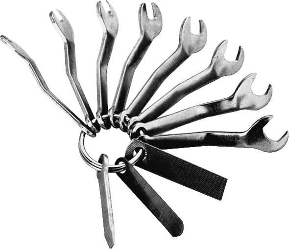 Actual product image Bahco Magnetic key Sandvik Belzer (7.5 mm, 5.5 mm, 4.5 mm, 6.5 mm)