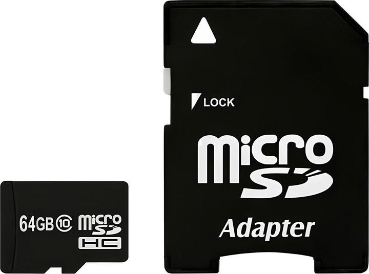 Produktbild IMRO 10/64G UHS-I ADP - 64 GB - MicroSDHC - Klasse 10 - UHS-I - 82 MB/s - 21 MB/s (64 GB, microSDHC, UHS-I)