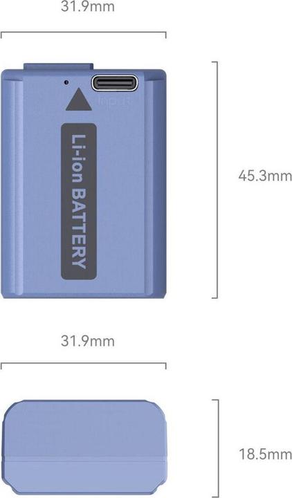 Produktbild SmallRig NP-FW50 (Kamera Akku)