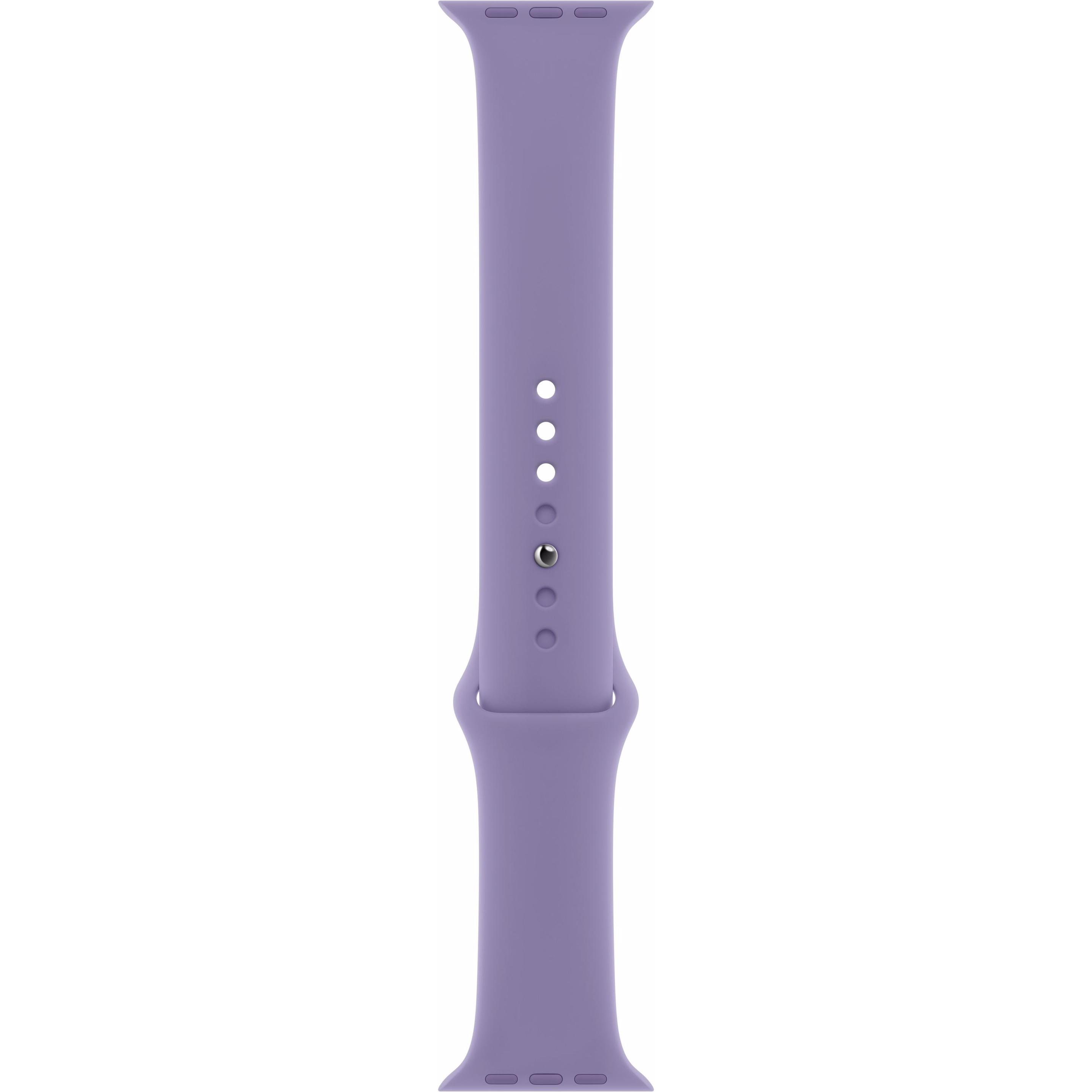 Apple Sport Band (45 mm, Fluoroelastomer), Uhrenarmband, Violett