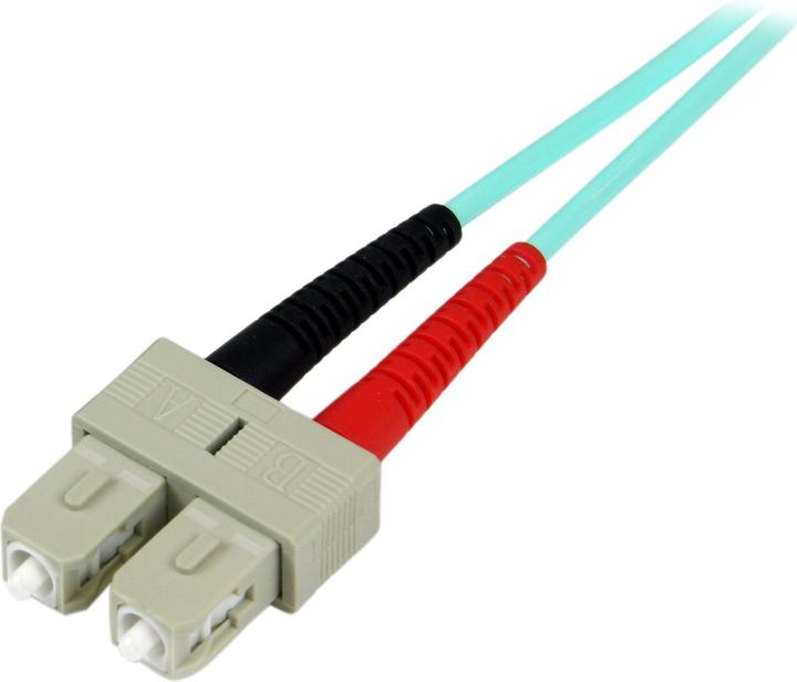 Produktbild StarTech 2m Aqua Fiber Patch Cable (2 m)