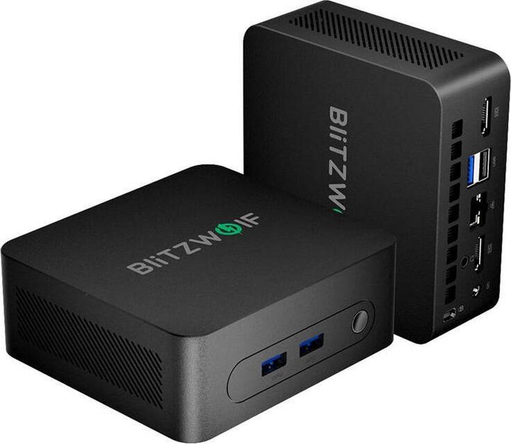 Actual product image BlitzWolf Mini PC Windows11 Intel Dual Display BW-MPC2 (czarny) (512 GB, 16 GB)