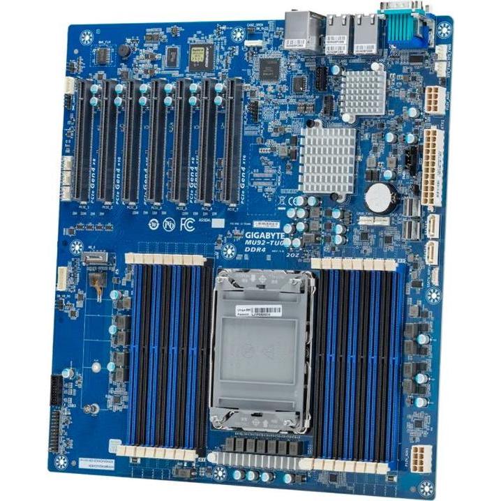 Gigabyte Mainboard MU92-TU0 E-ATX Sockel 4189 (LGA 4189, Intel C621A, E-ATX), Mainboard