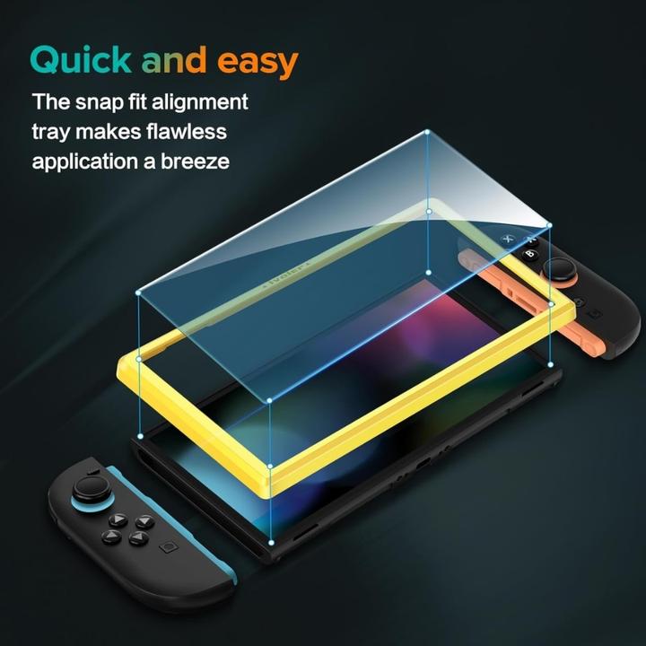 Produktbild PhoneLook 2er-Pack gehärtete Schutzglas-Folien für Nintendo Switch 2 (Switch 2)
