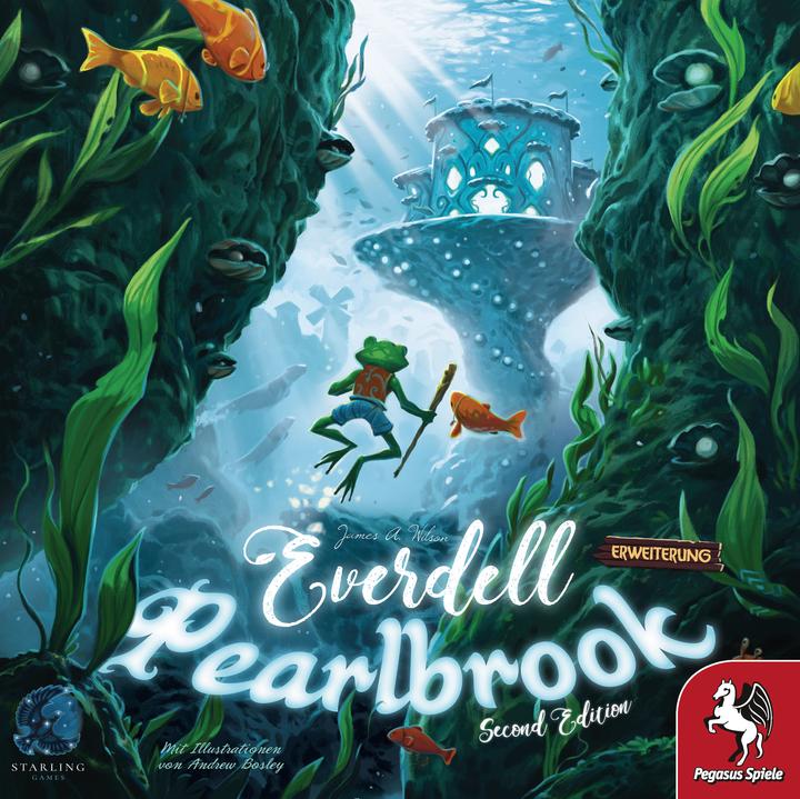 Actual product image Pegasus 57604G - Everdell: Pearlbrook, 2nd edition, board game, 2-4 players, ages 12+ (DE extension) (German)
