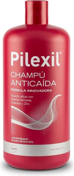 Produktbild Pilexil SHAMPOO gegen Haarausfall, Packung 2 x 900 ml (1800 ml, Flüssiges Shampoo)
