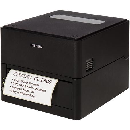 Citizen CL-E300 Etikettendrucker Direkt Wärme 203 x 203 DPI Verkabelt (41209 dpi), Etikettendrucker, Schwarz