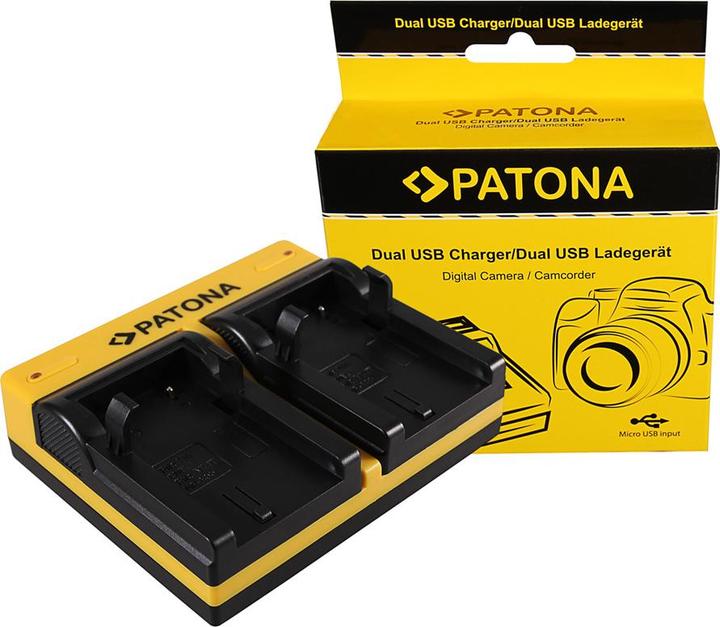 Immagine prodotto Patona Caricabatterie doppio per Nikon EN-EL1 COOLPIX 775 880 885 995 4300 4500 4800 5000 5400 incl.