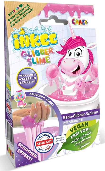 Actual product image Craze Inkee Bath Goo Slime Unicorn (1100 ml, Bath salts)