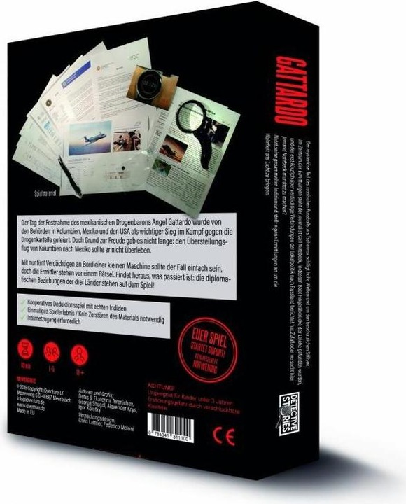 Immagine prodotto iDventure 1M-2GHA-5ZKT - Storie di detective - Autunno 1 - GATTARDO, edizione 60 minuti, a 14 anni (Tedesco)