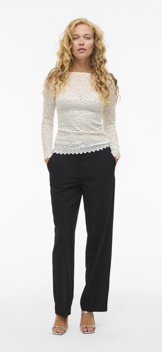 Immagine prodotto Vila VIROMINA U-Boot-Ausschnitt Oberteil mit langen Ärmeln (M)